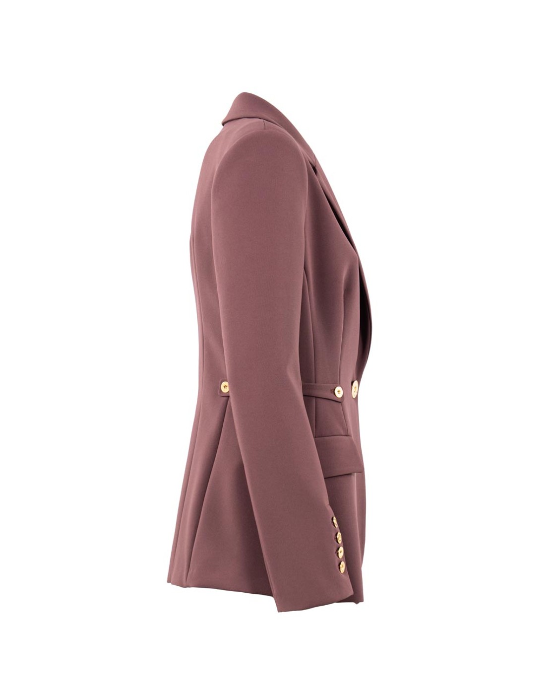 shop ELISABETTA FRANCHI  Giacca: Elisabetta Franchi giacca in crêpe leggero con dettagli gioiello.
Spalline imbottite.
Fodera in raso monogram.
Bottoni con logo.
Dettagli in metallo dorato con logo.
Vestibilità Slim.
Composizione: 95%Poliestere 05%Elastane.
Made in Italy.. GI17556E2-EA4 number 4612848